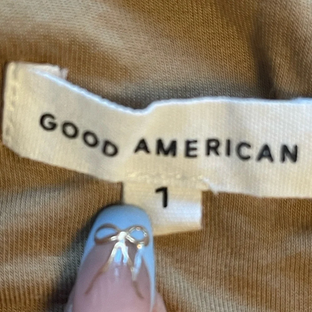 Good American weightless scuba sleeveless tank top in tan Size Small - Picture 6 of 6